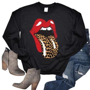 STONES PRINTED GRAPHIC PULLOVER